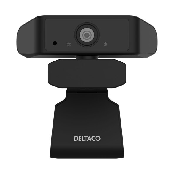 Webcam para escritório, 3,6 MP, preta