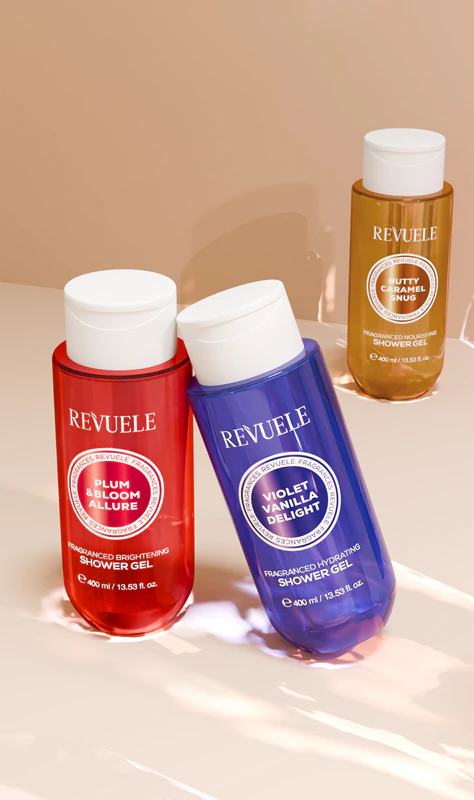 Revuele Violet Vanilla Delight Gel de Banho Hidratante Perfumado