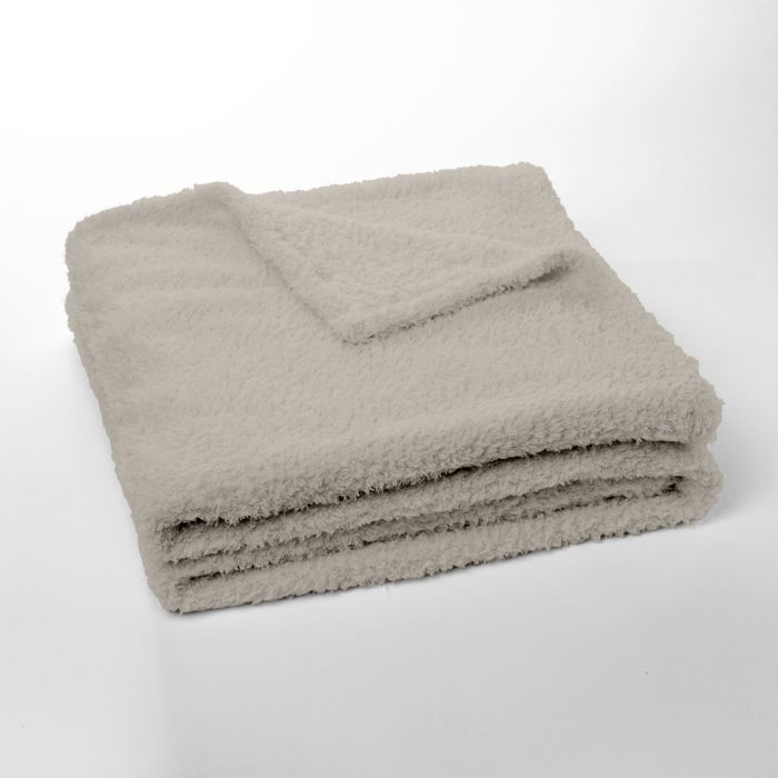 Manta de osito de peluche - AGRADABLE Y CÁLIDA - HOY - Beige 130x180cm