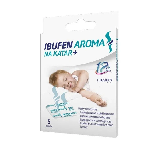 Ibufen Aroma aromatyczne plastry na katar 5 sztuk