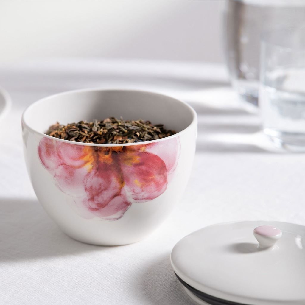 Villeroy & Boch tējas krūzīte ar vāku, Rose Garden - 1 gab.