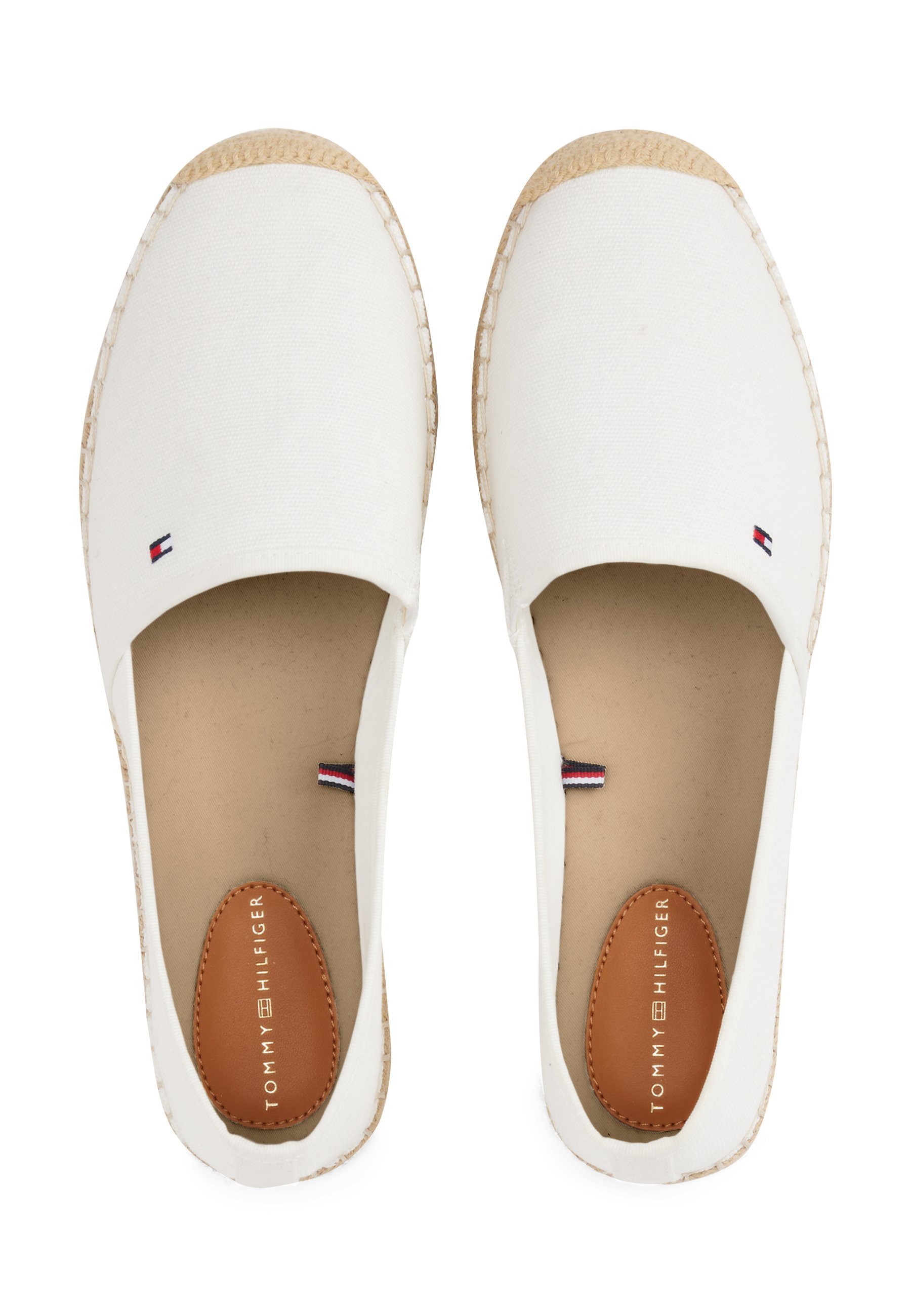 Tommy Hilfiger FLAG - Espadrilles - ecru