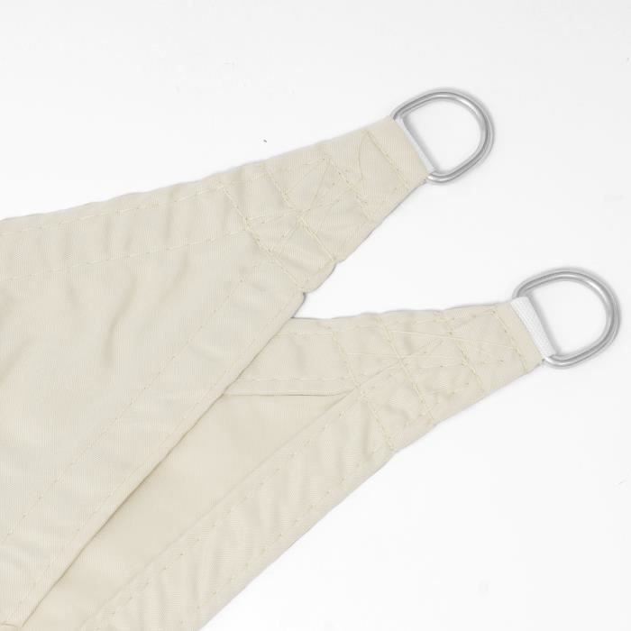Vela de sombra rectangular de poliéster WOLTU, protección solar con protección UV para jardín o camping, 2x3 m,