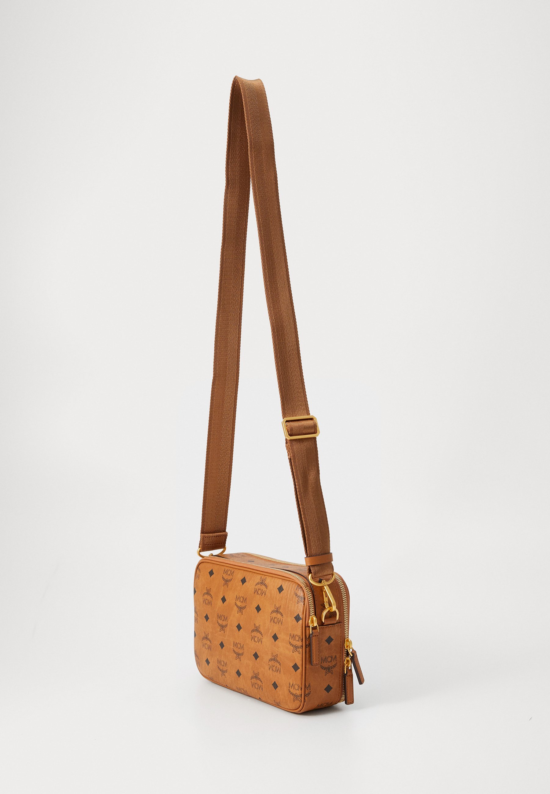 Sac bandoulière unisexe MCM - cognac