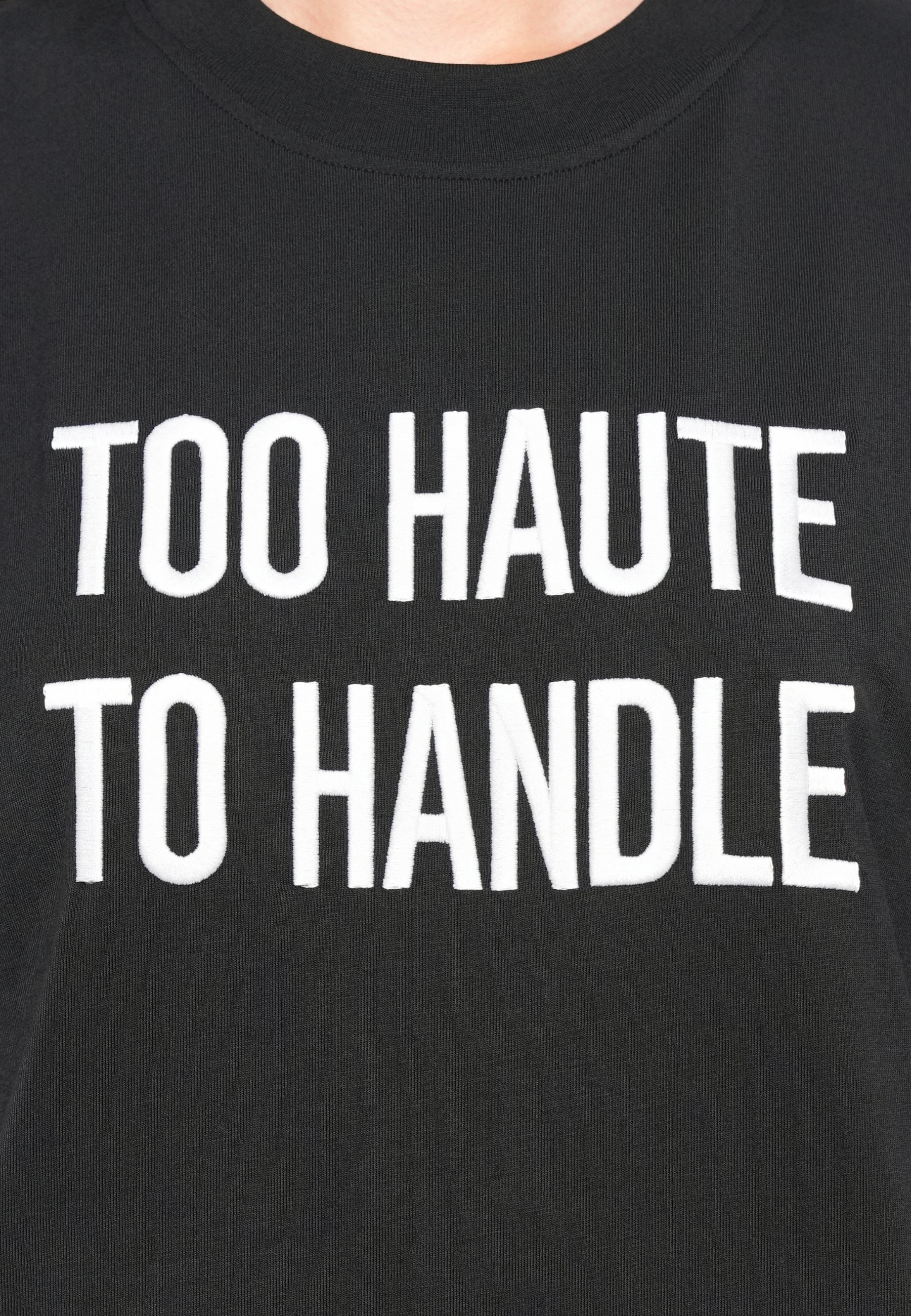 MOSCHINO TOO HAUTE TO HANDLE - T-shirt met print - zwart