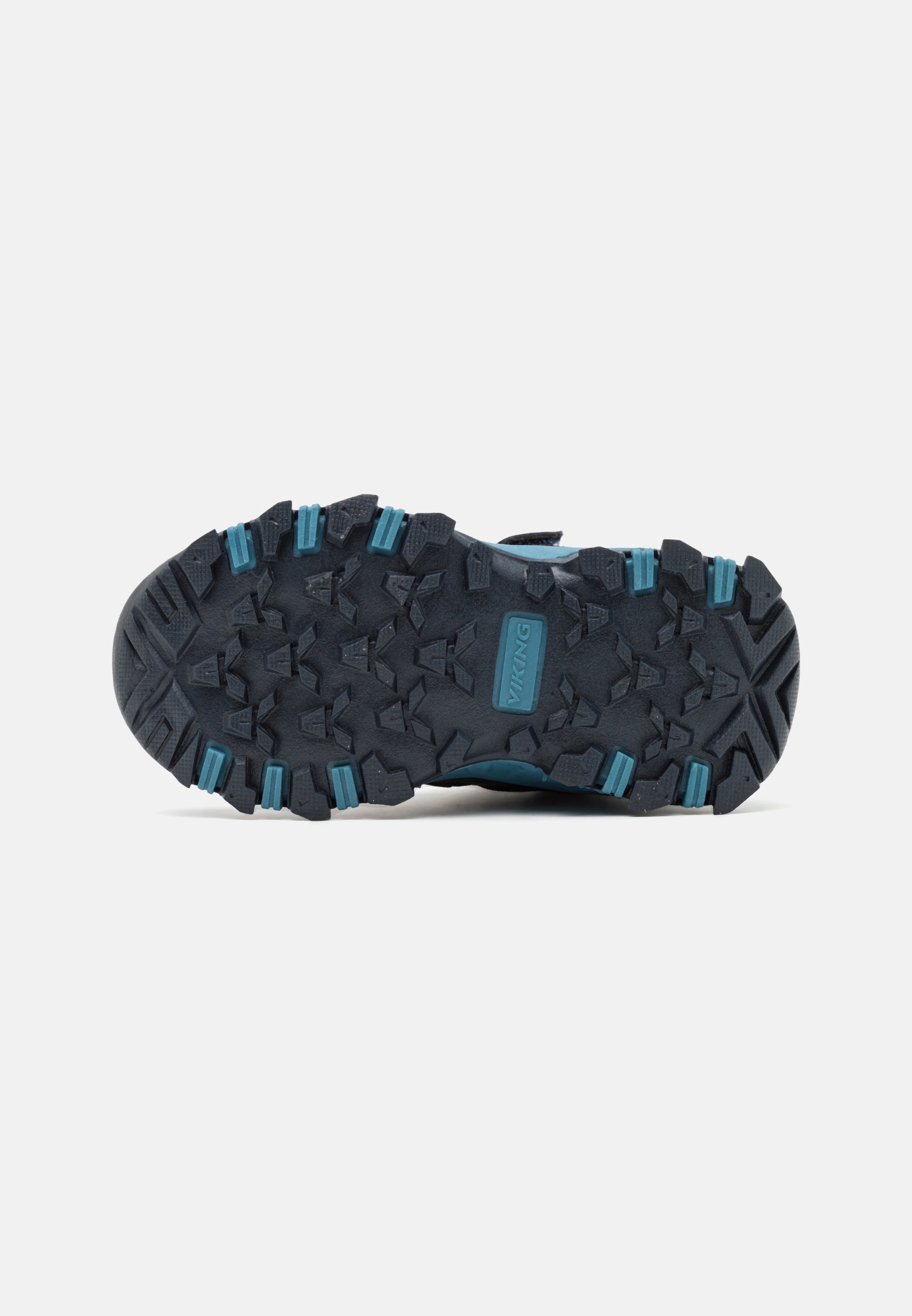 Viking TRACK MID WP UNISEX - Hoge sneakers - marineblauw/denim