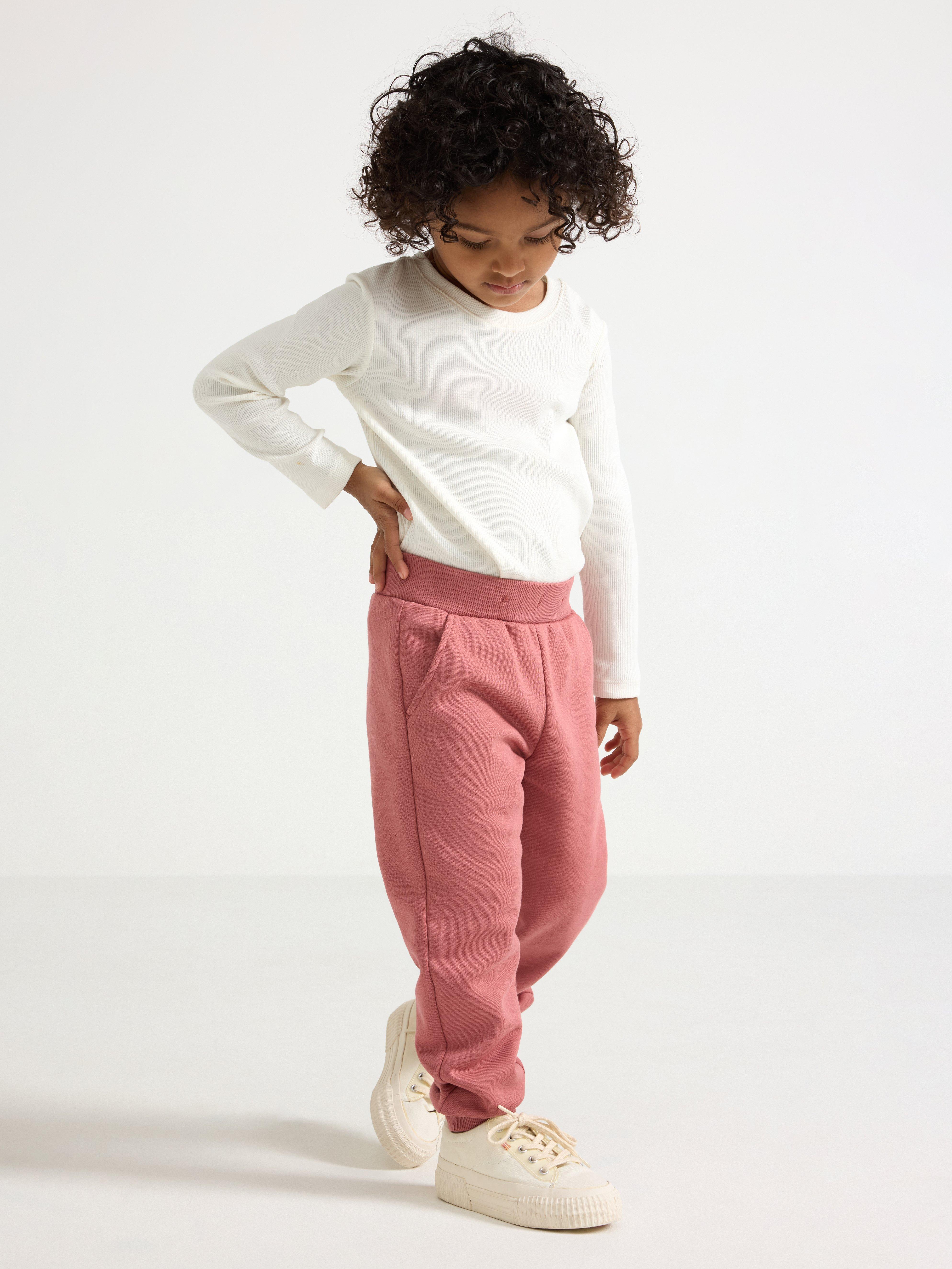 Pantalones deportivos con interior cepillado