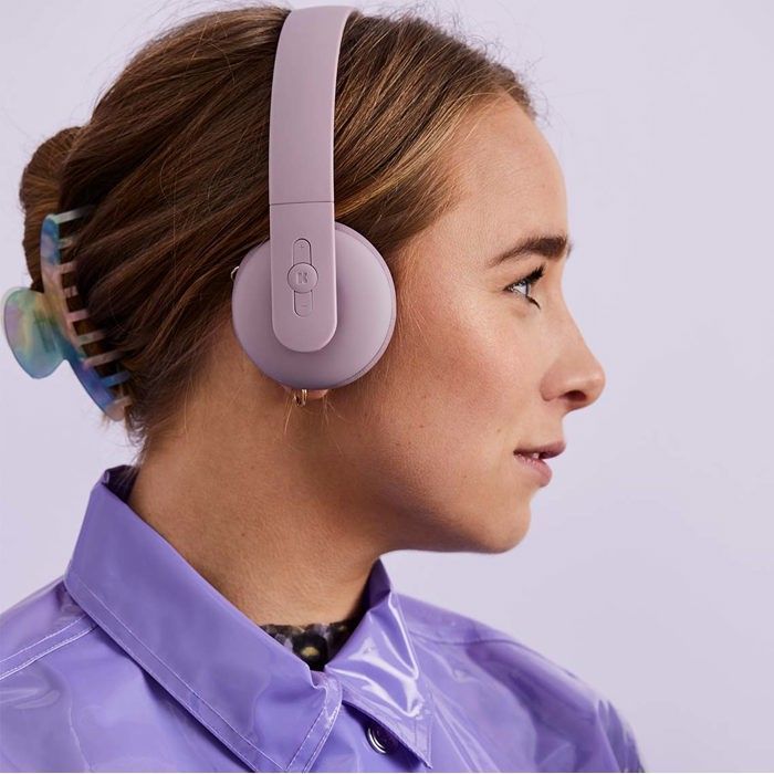 Auriculares Bluetooth aHEAD 2 KREAFUNK morados