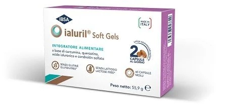 IBSA Ialuril Weichkapseln, 60 Weichkapseln für die Gesundheit der Harnwege