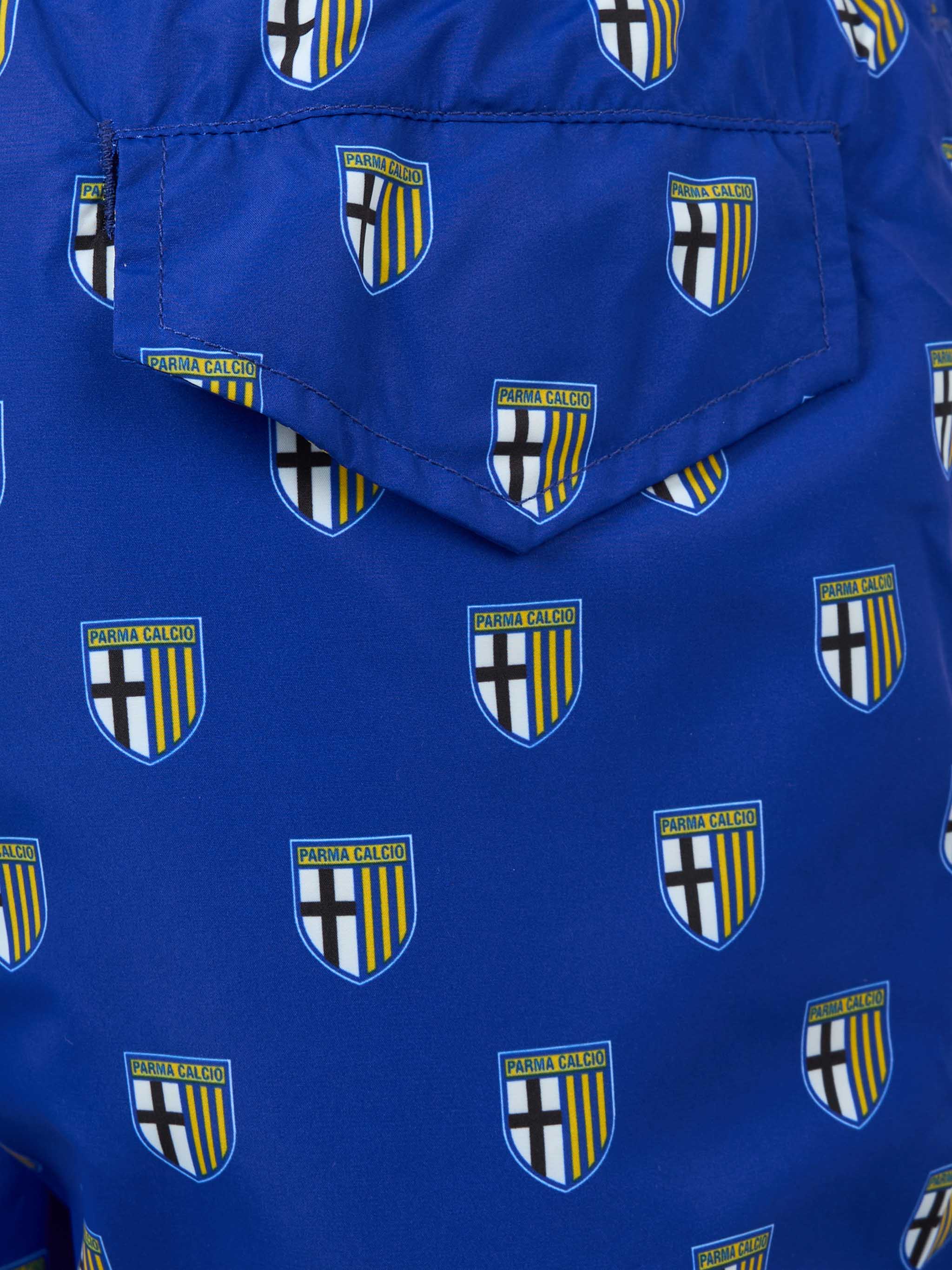 Costume da bagno da bambino in tessuto leggero con stampa Parma | PARM