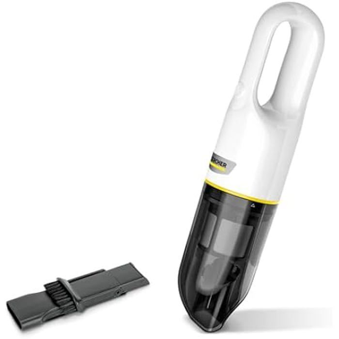 KARCHER CVH 2 - Aspiradora de mano inalámbrica - Limpieza fácil, eficiente y sin esfuerzo