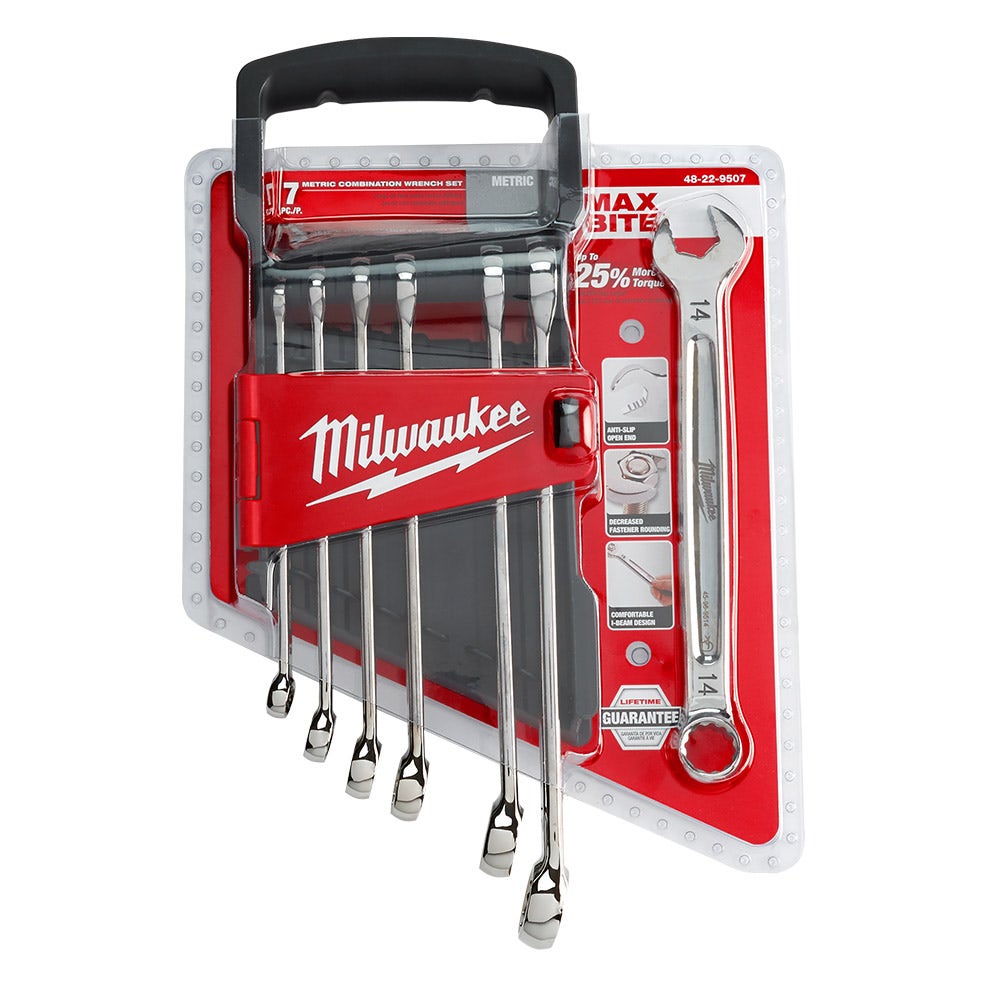 Set de 7 chei metrice cu ochi plat MILWAUKEE 48229507