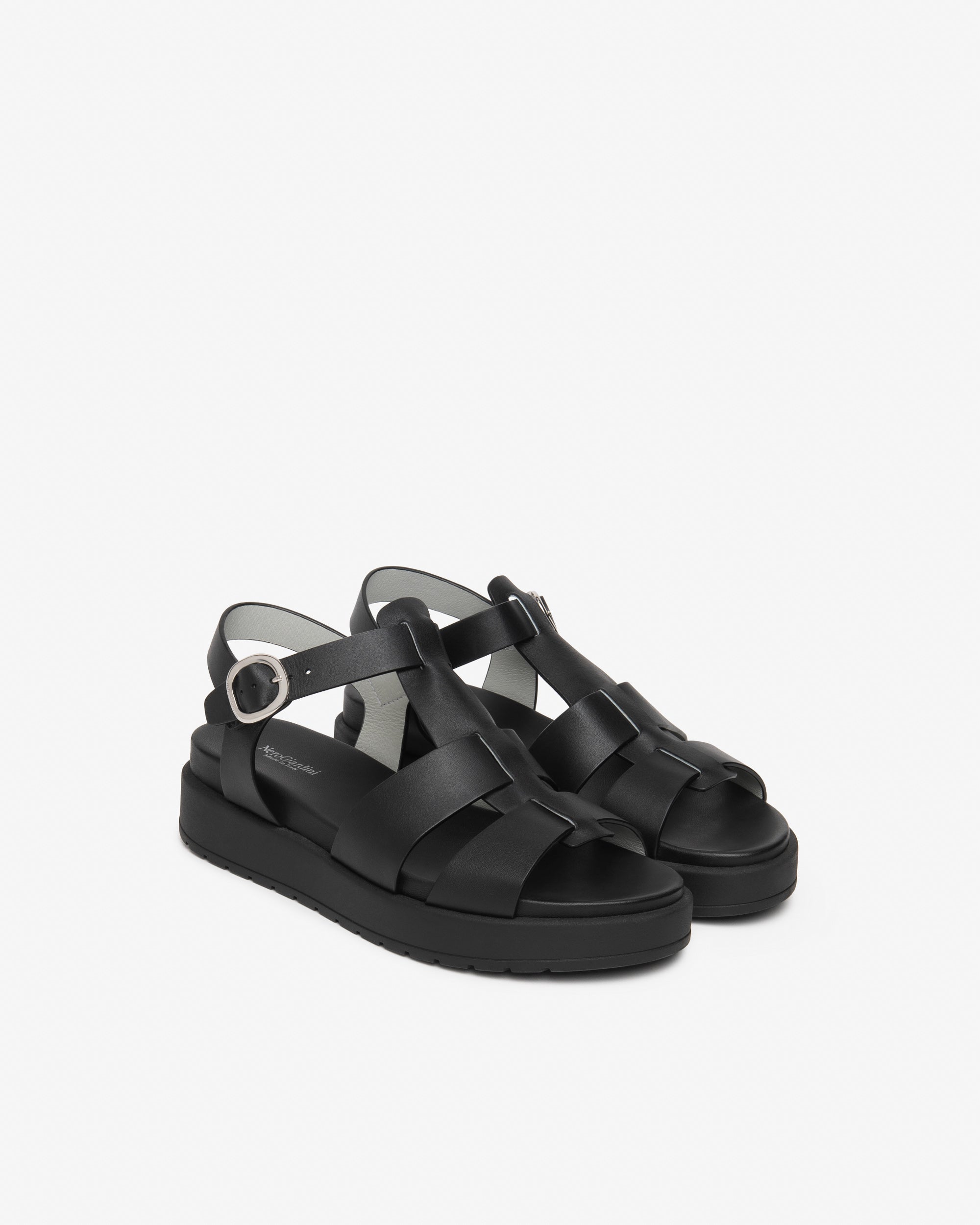  Damen-Ledersandalen