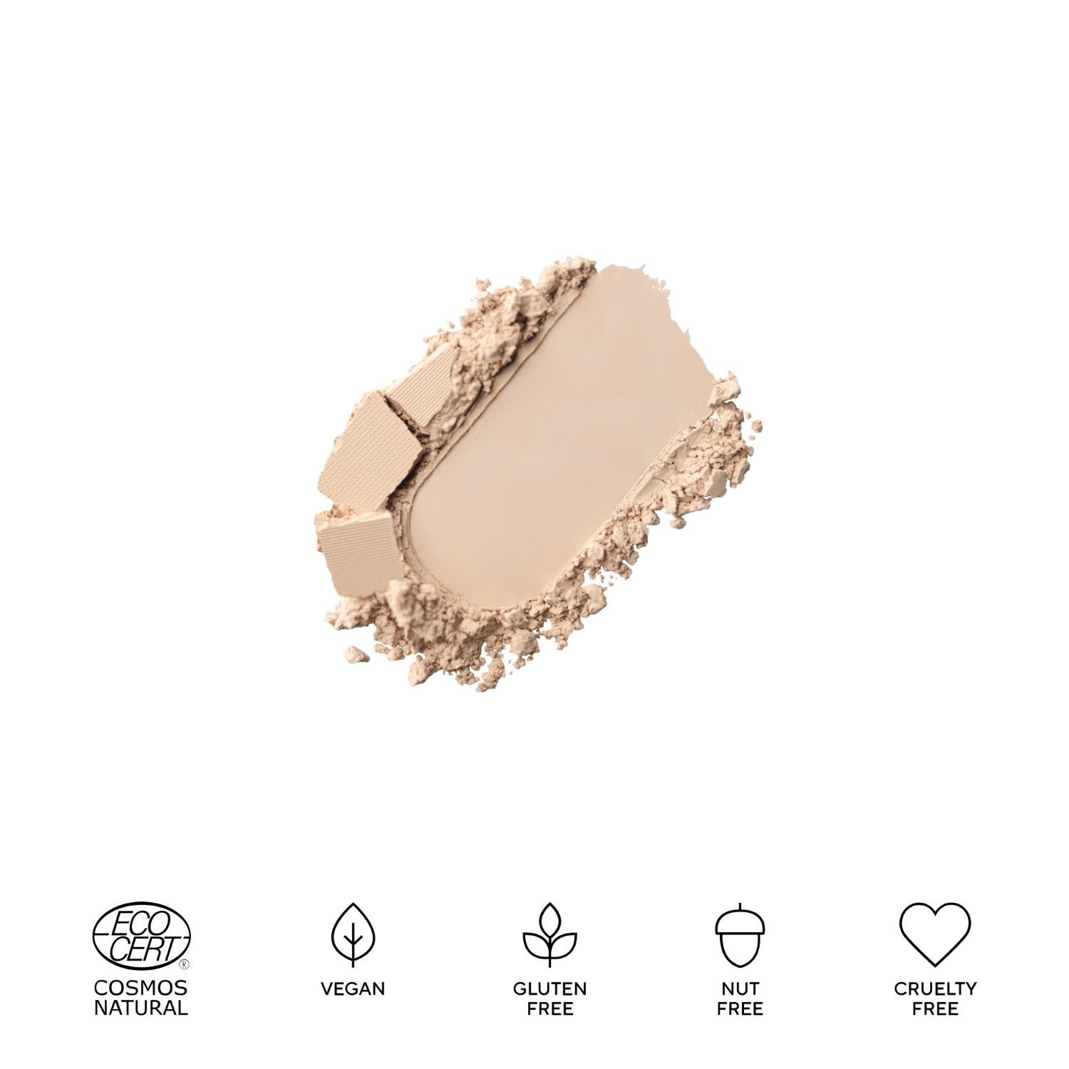 MÁDARA Powder AIR EQUAL hodvábny minerálny púder, č. 0 Transparentný - 9 g