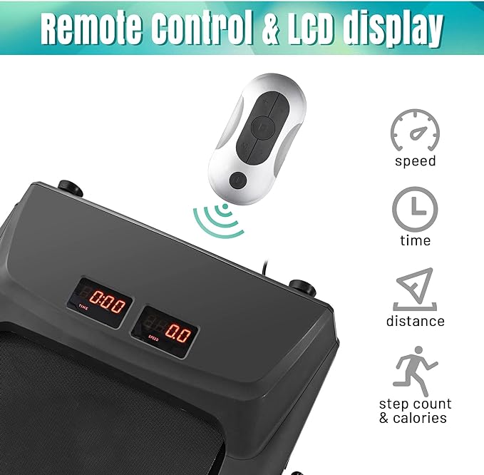 AW Opvouwbare 2-in-1 Loopband Onder