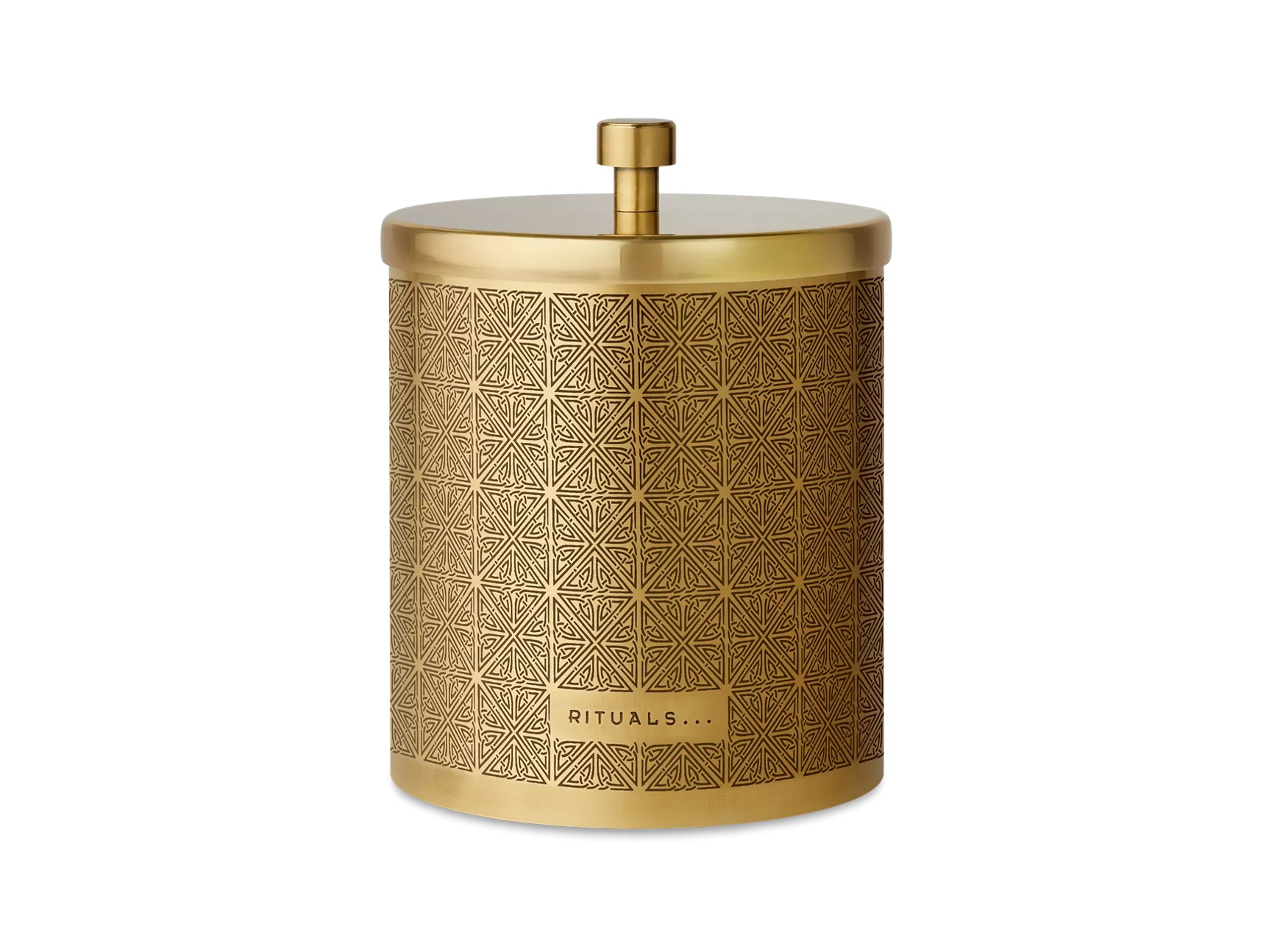 Enume Cotton Jar Antique Brass