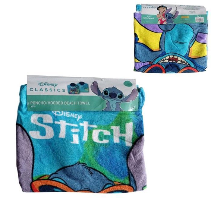 Poncho de baño de Disney Lilo & Stitch - Azul