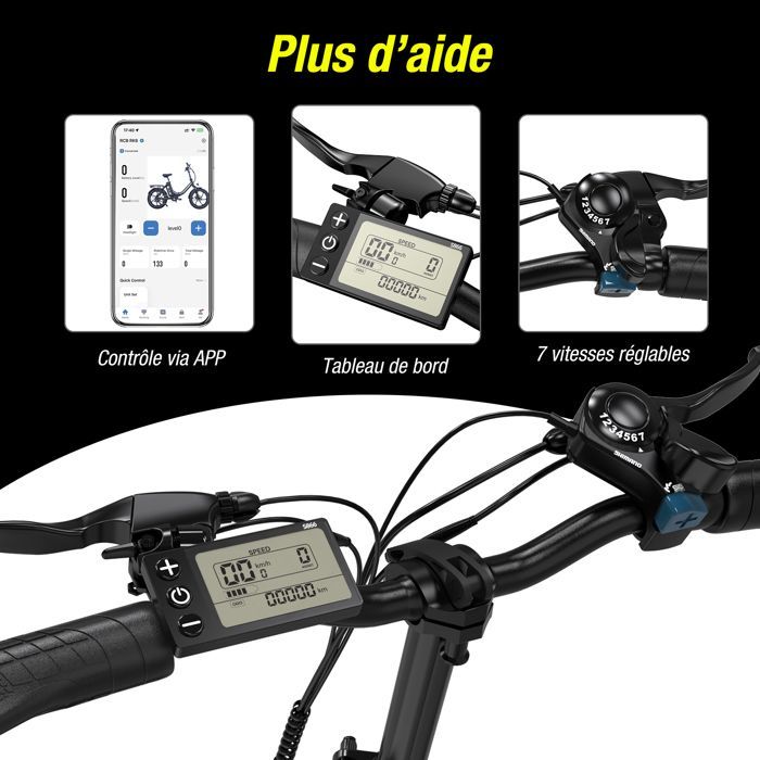 RCB Vélo Électrique 20