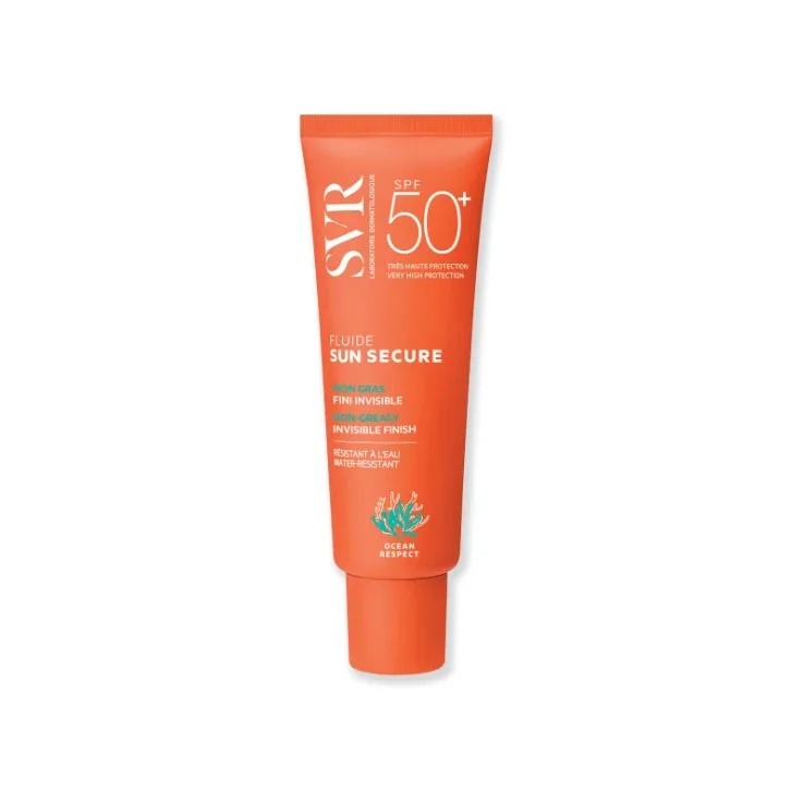SVR Sun Secure Fluide SPF 50+ Nieuwe formule 50 ml Lichte vloeistof