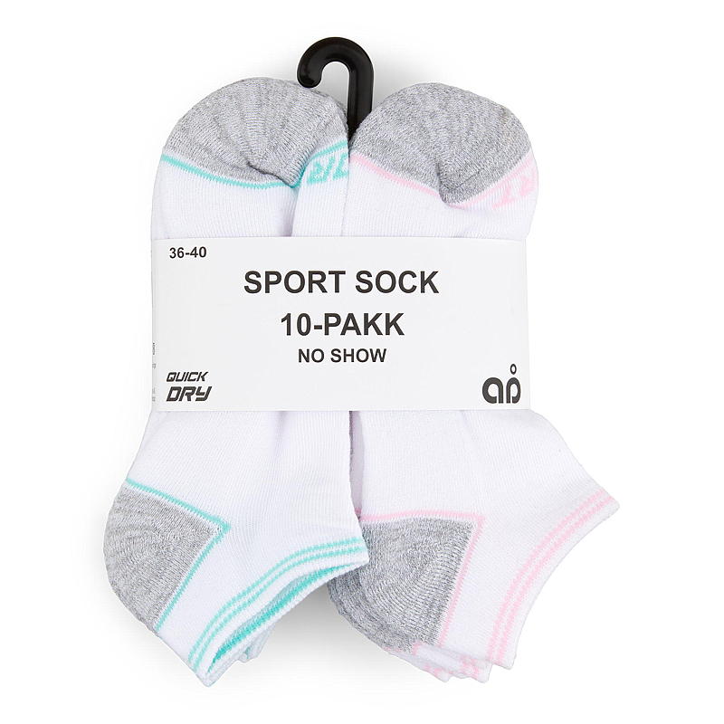 Calcetines deportivos Time 2 Change, paquete de 10 unidades, talla 36/40