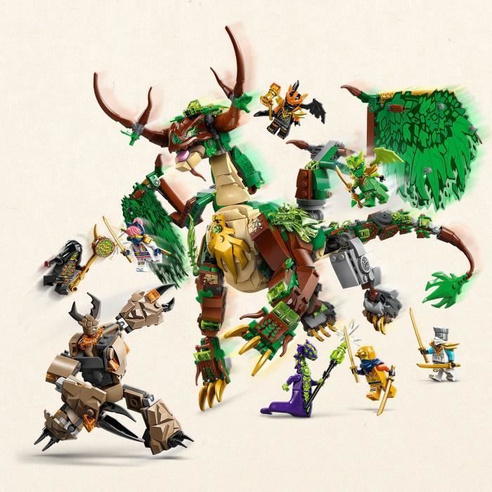 LEGO NINJAGO 71859 The Dragon of Life - Construction Toy for Boys or Girls Ages 8+