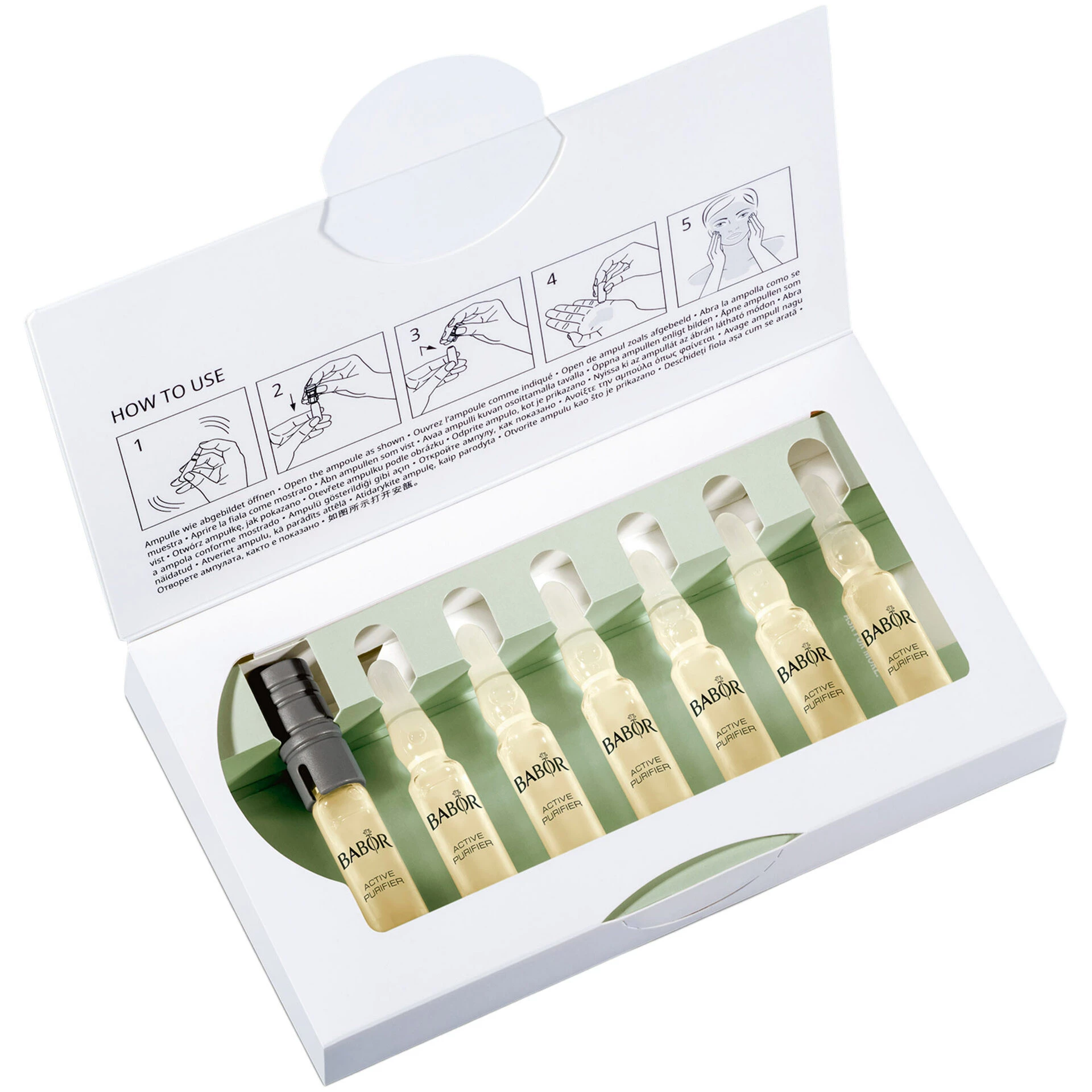 Ampulla Koncentrátumok Aktív Tisztító 7 x 2 ml - BABOR