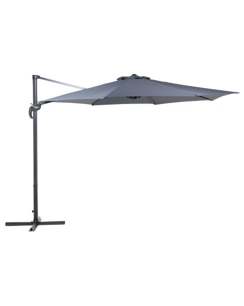 Parasol ogrodowy składany 300 cm szary