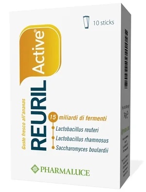 Reuril Nahrungsergänzungsmittel mit aktiven Milchsäurebakterien, 10 Beutel