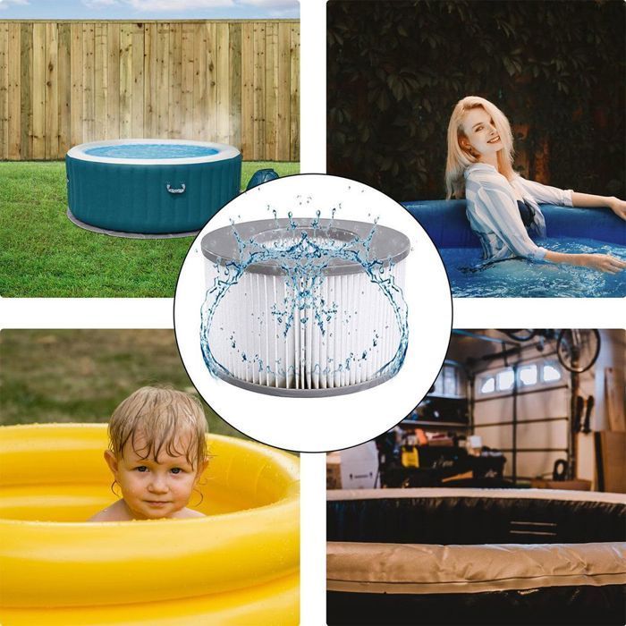 piezas de repuesto MSPA, accesorios para jacuzzi MSPA Spa, filtro de agua de repuesto, para un jacuzzi QIEDOVIEY