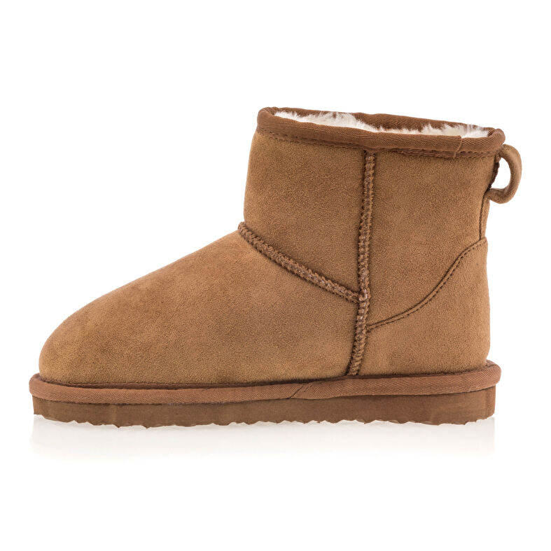 Brązowe buty dziewczęce / botki