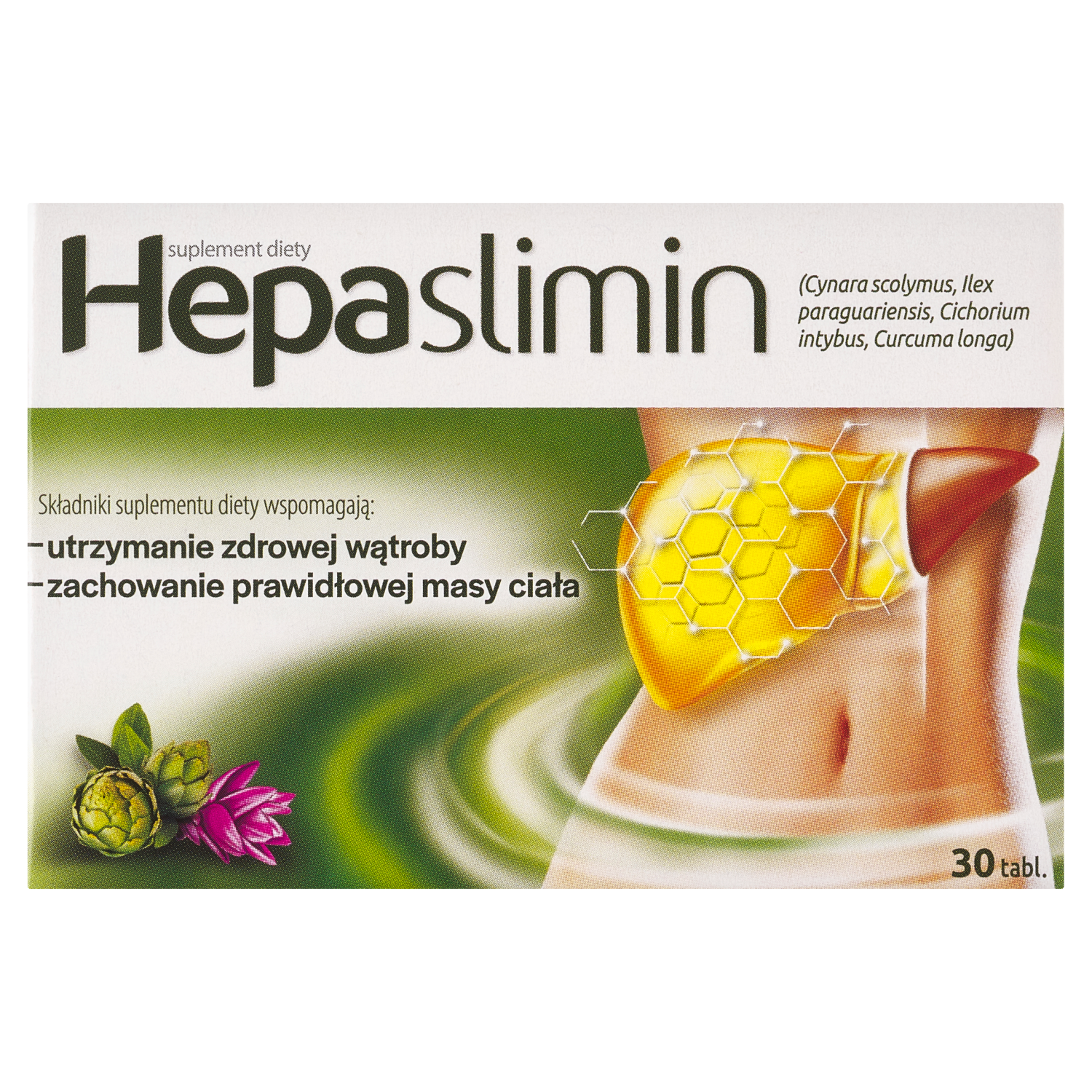 Hepaslimin kosttillskott 30 tabletter