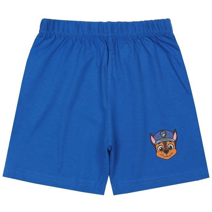 Pijama infantil de Paw Patrol Marshall Chase con tirantes, pijama de verano blanco y azul, talla 6