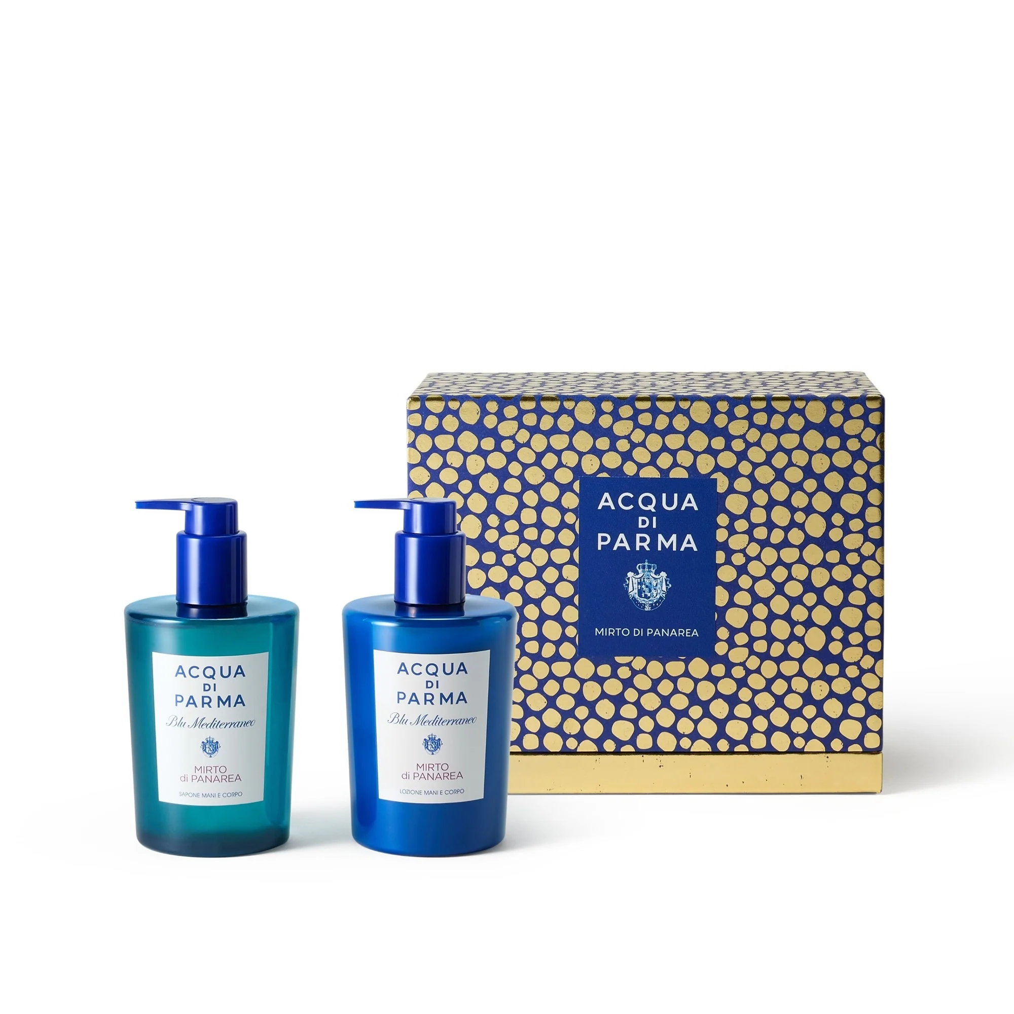 Blu Mediterraneo Mirto di Panarea Hand & Body Ritual - Cofanetti Viso e Corpo, Sapone, Trattamento Mani