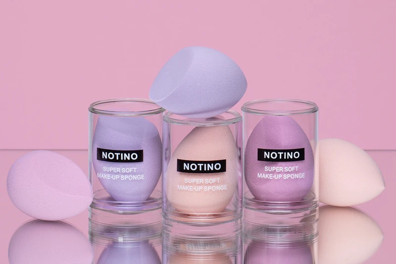 Notino Super Soft Make-Up Sponge lašo formos makiažo kempinėlė
