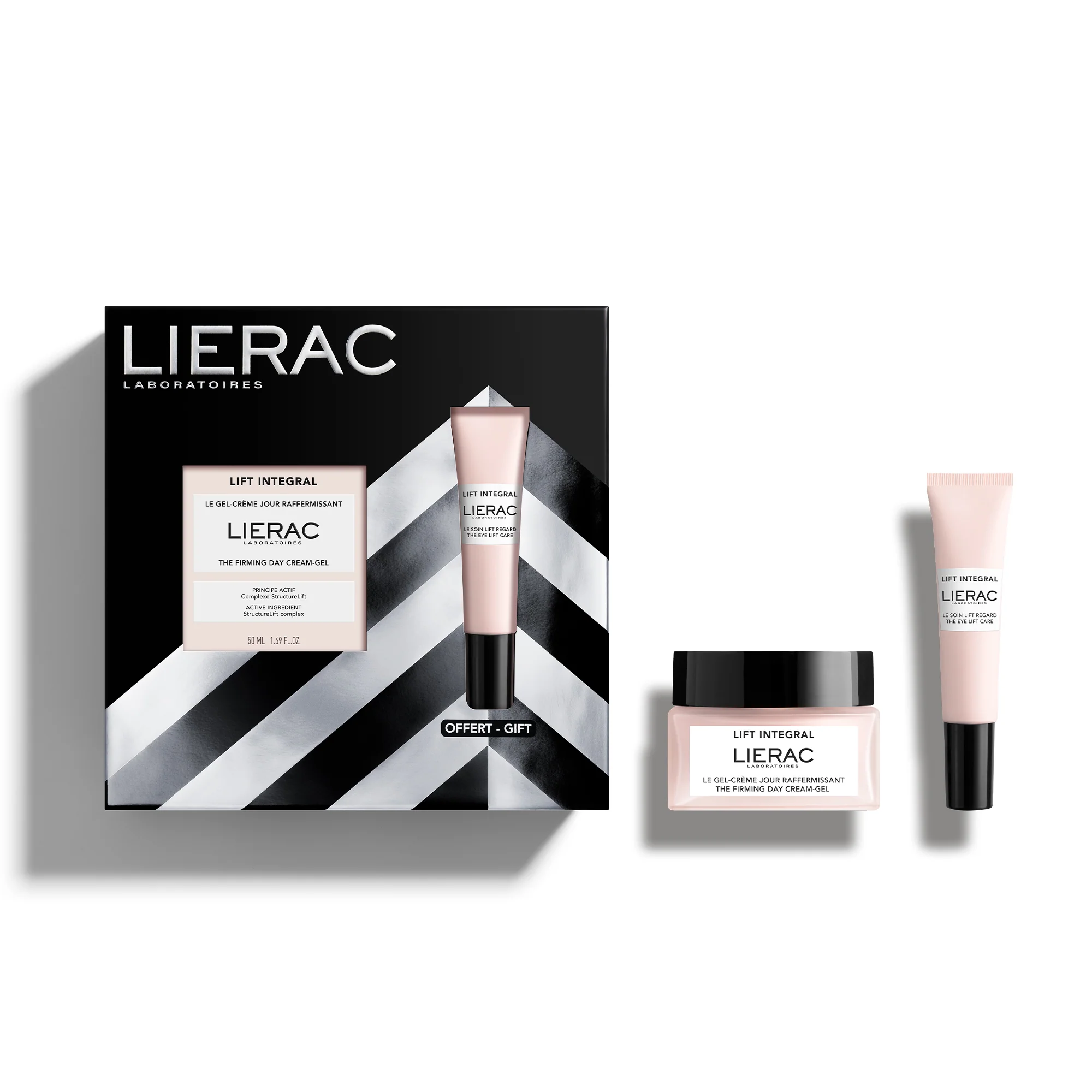 Lift Integral Coffret Natale Gel-Crema Giorno + Lift Integral Occhi - Cofanetto Antirughe, Gel viso antirughe