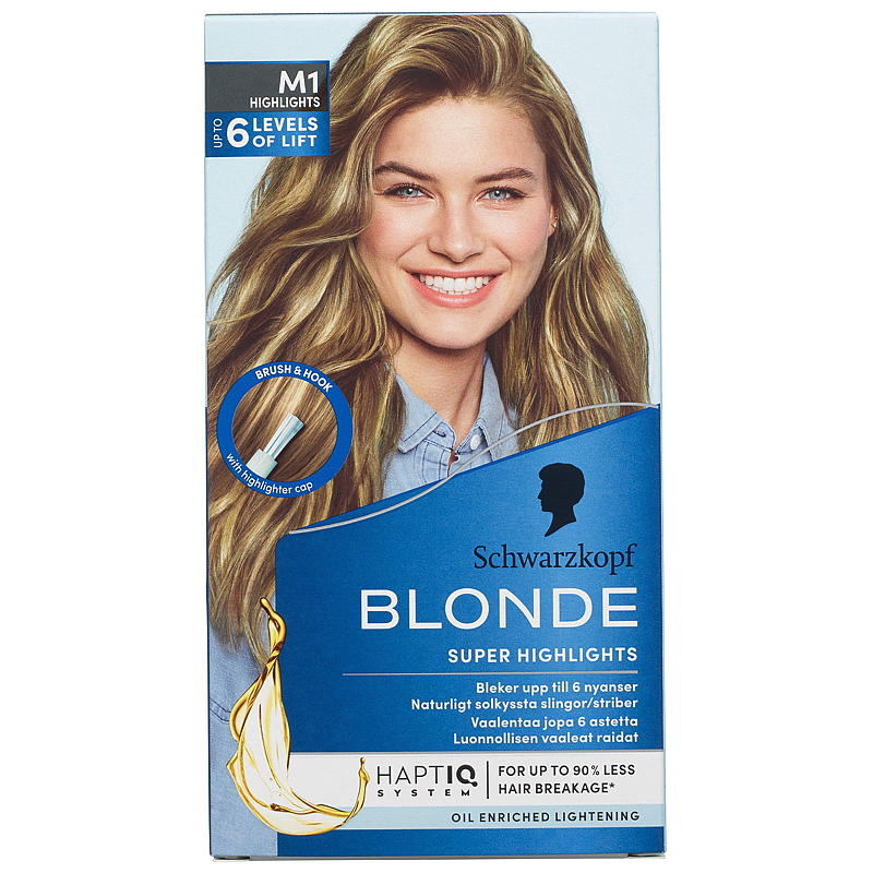 Schwarzkopf Hårfärg Blond M1Super Highlights Schwarzkopf