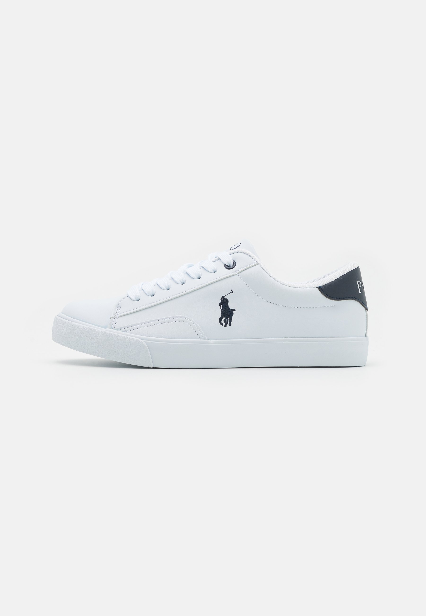 Polo Ralph Lauren THERON UNISEX - Sneakers - wit/marineblauw