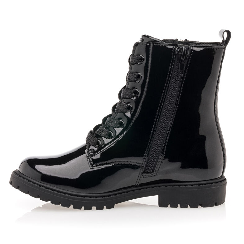 Fekete lányka csizmák/bokacsizmák