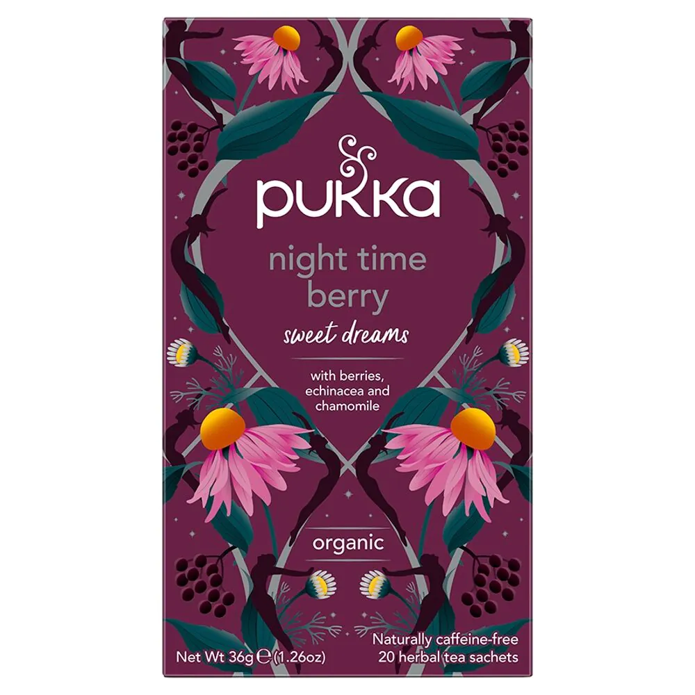 Pukka Night Time Berry Bio 20 Saszetek