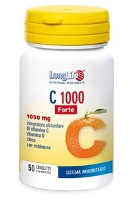 LONG LIFE LongLife C 1000 Sterk vitamine C-supplement 50 tabletten
