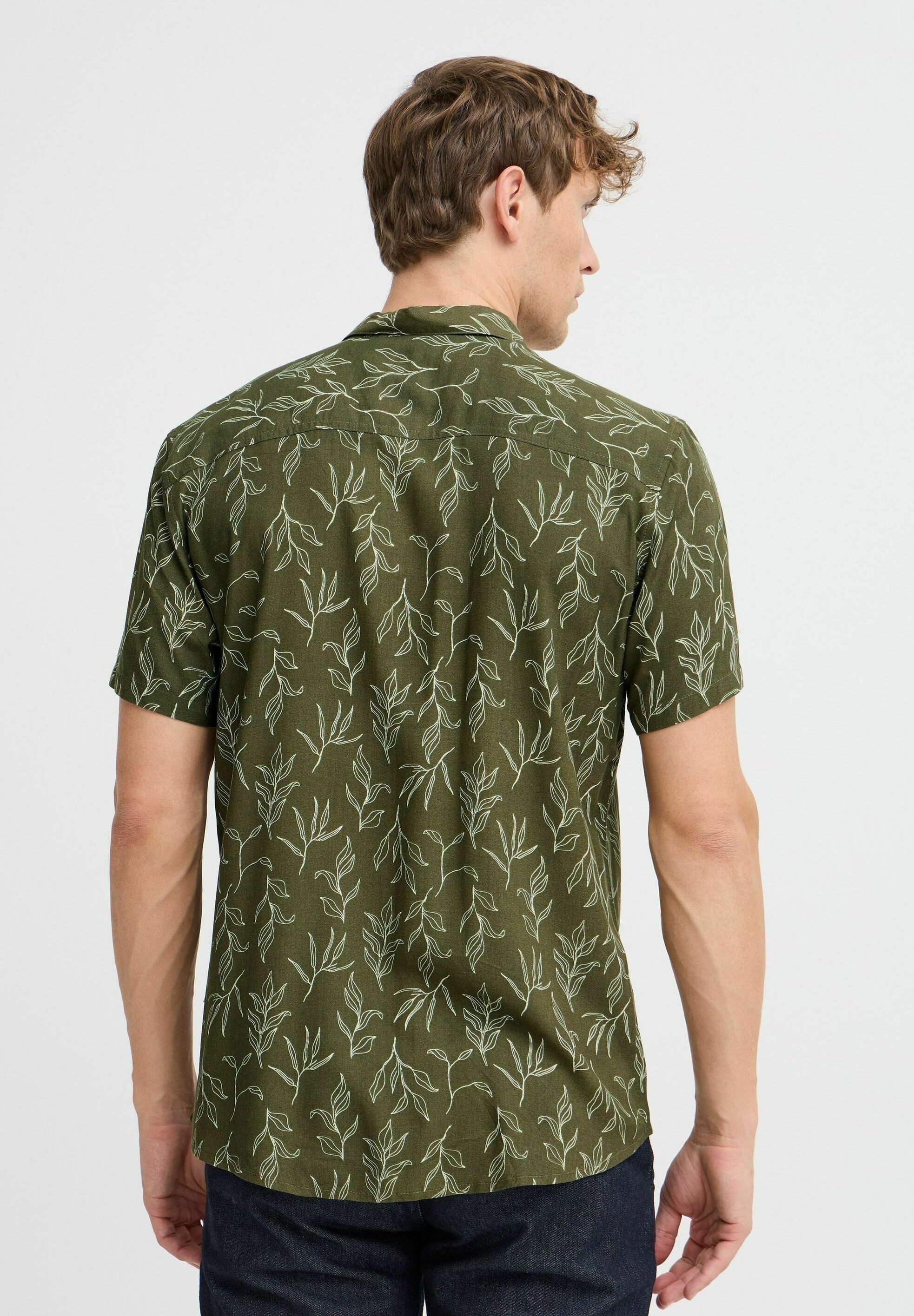 Blend BHACE - Shirt - olijfgroene nacht