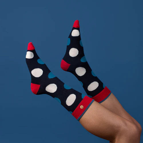 Cabaia Claude & Rosalie Socken - Marineblau