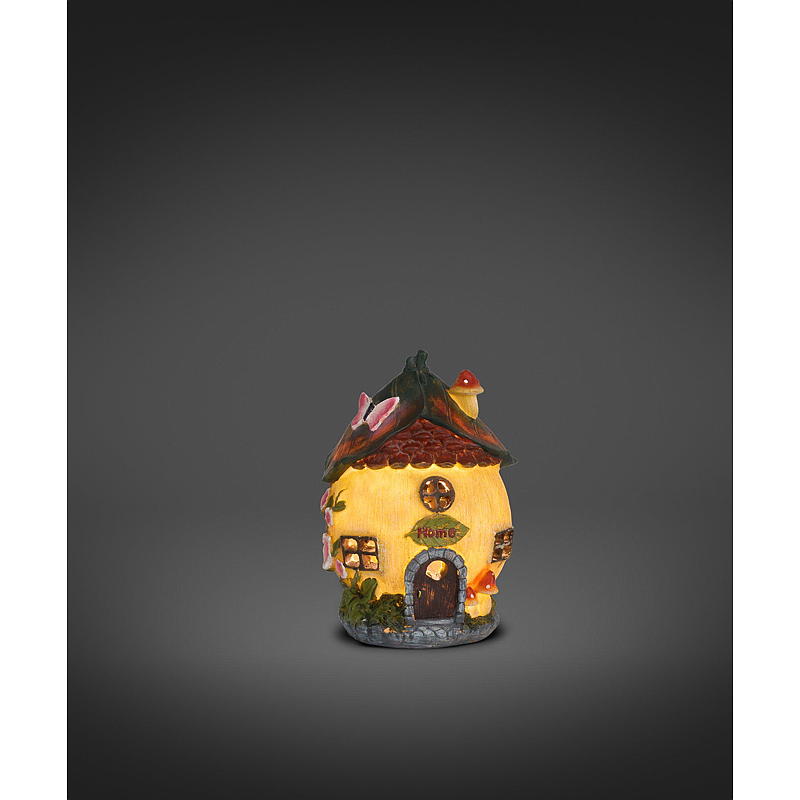 Koti Miniatyyritalo 11x16 cm aurinkokenno