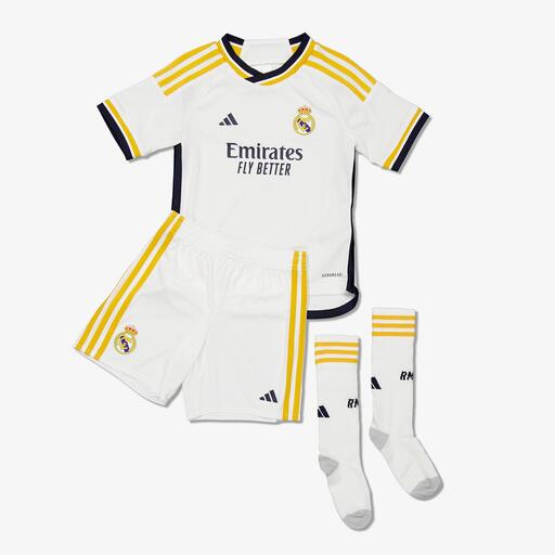 Uniforme principal do Real Madrid