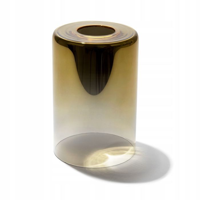 Abat-jour en verre - Light-Home LH - Hella 2320 - Miel, Or, Graphite - Hauteur 15 cm