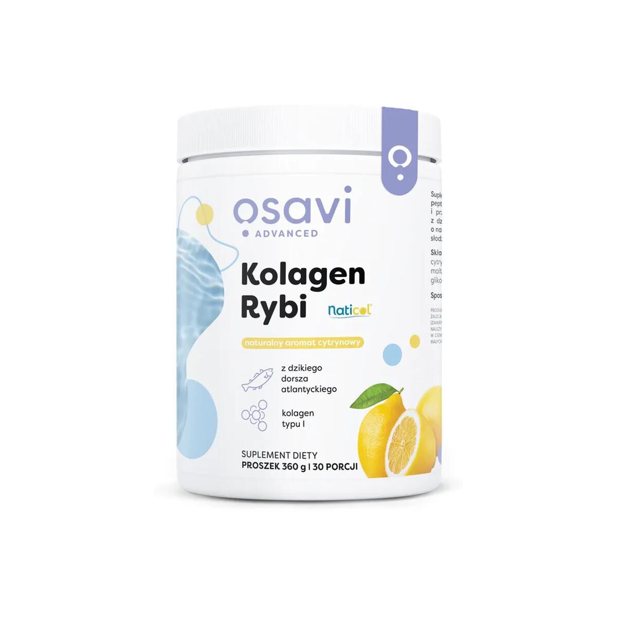 Osavi savvaļas mencu zivju kolagēns