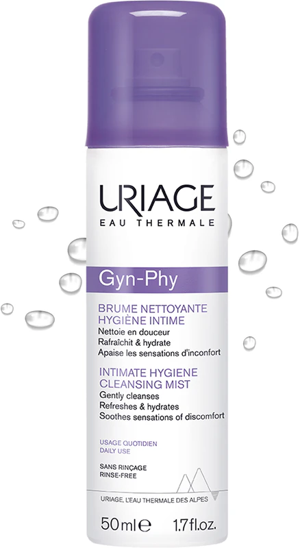 Spray de limpeza para higiene íntima Uriage Gyn-Phy