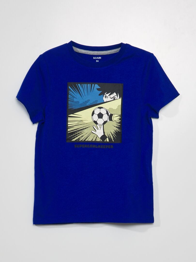 Camiseta estampada - AZUL