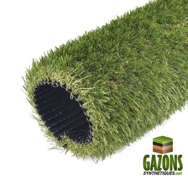 Césped sintético - AZUR GRASS - Familiar - Altura del pelo: 42 mm - Rollo de 2 m x 5 m