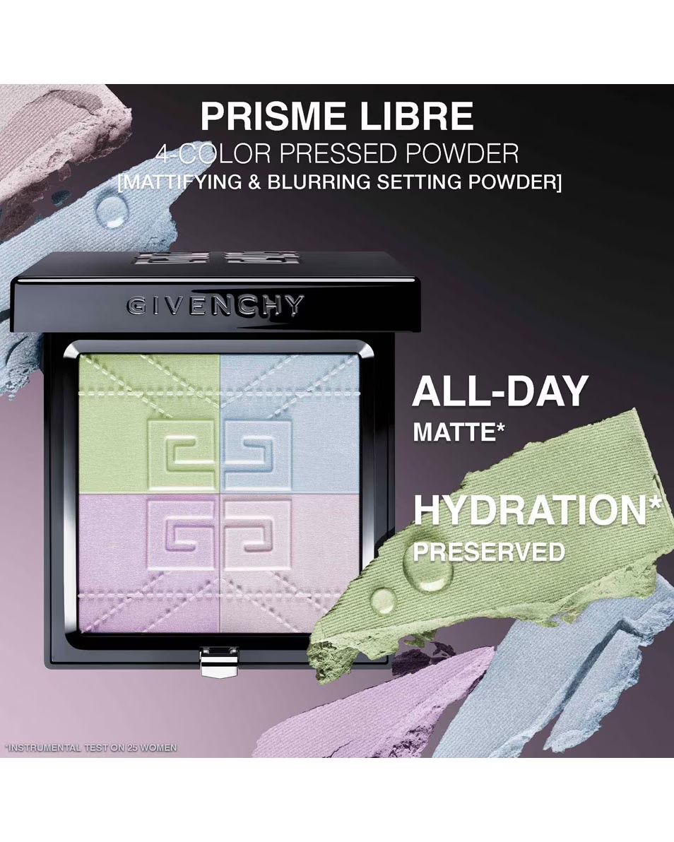 GIVENCHY COSMETICS PRISME LIBRE PRISME LIBRE 4-ΧΡΩΜΑΤΑ ΠΙΕΣΤΗ ΠΟΥΔΡΑ